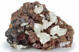Gemmy Calcite and Adamite Association - Ojuela Mine, Mexico #219853-2